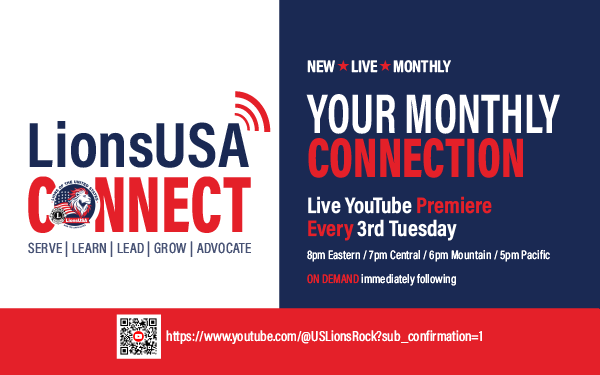 LionsUSA Connect program announcement